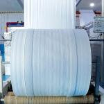 Custom Width FIBC Fabric Roll For Big PP Woven Jumbo Bag Conductive