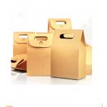 Recycled Kraft Paper Gift Boxes Corrugated Cardboard Shape Unique Design for sale