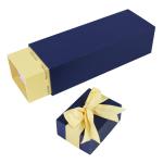 Straight Stand Up Perfume Packaging Box With Ribbon Compressed Cardboard for sale