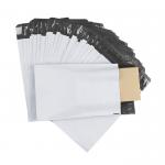 Poly Plastic Mailing Bags Grey Color For Clothing for sale