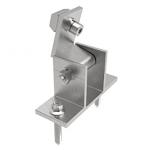 Silver Solar Panel Angle Brackets Ss304 PV Solar Mounting Brackets for sale