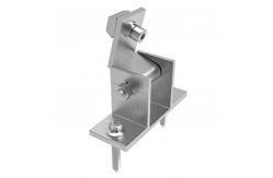China Silver Solar Panel Angle Brackets Ss304 PV Solar Mounting Brackets supplier