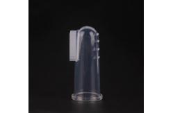 China Reusable Soft Finger PP Toothbrush Baby Feeding Silicone supplier