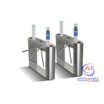 Double Direction Facial Recognition Turnstile Barrier System 1200mm Long for sale