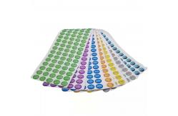 China 3d Circle Clear Epoxy Dome Stickers Labels PP PVC PET Led supplier