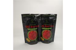China Dried Fruit Glossy Aluminum Foil Stand Up Plastic Pouch Packaging With Zipper supplier