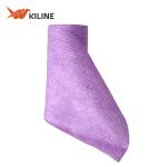 Custom Size Purple Disposable Cleaning Cloths Dusting Rolls 55gsm Highly Absorbent for sale