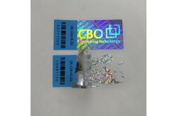 China Offset Printing Security Sticker Label Customized Tamper Evident Labels supplier
