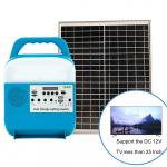 IP55 Easy Solar Power Lighting System Mini Portable With Lithium Battery for sale