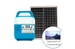 China IP55 Easy Solar Power Lighting System Mini Portable With Lithium Battery supplier