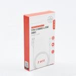 Clear Window Box Packaging / Paper Retail Usb Data Cable Box Packing for sale
