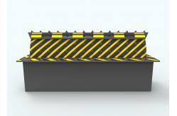 China Shallow Mounted Security Road Blocker Hydraulic PLC Programming Command Control supplier
