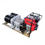 1000kg 2000kg 3000kg Diesel Cable Pulling Winch Machine High Speed for sale
