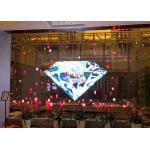 1R1G1B Magic Transparent Glass Led Window Display P3.91 with energy saving