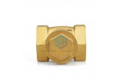 China  Brass Horizontal Check Valve Female Threaded For Water Flow Control supplier
