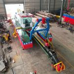 Max Dredging Depth 45° 8m Cutter Suction Dredger For Riverbed Sand Extraction