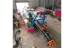 China Max Dredging Depth 45° 8m Cutter Suction Dredger For Riverbed Sand Extraction supplier
