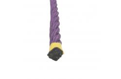 China 4 Strand Polyester Combination Rope UV stabilized With Steel Core supplier