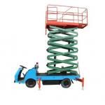 6M 450kg  Portable Pneumatic Truck Mounted Scissor Lift for sale