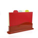 Multi Function Plastic Chopping Board Custom Color 27 X 18.5 X 0.5cm Food Grade for sale