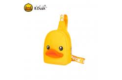 China Customize Duck Cute Backpack Bag Non Phthalate PVC Women Fanny Pack Bag supplier