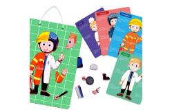 China 4 Uniforms Careers Learning Magnetic Puzzle for Logical Thinking Training supplier