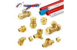 China High Temperature PEX B Pipe Fittings Crimp Fitting Push In Fitting ISO9001 supplier