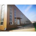 Modern Glass Curtain Wall Apartment Prefabricated House Metal Construction Warehouse Storage Light Steel Structure Building for Shopping Mall for sale