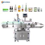 Automatic Can Jar Wrap Around Labeler For Glass Plastic Round Water Bottle
