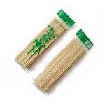 Disposable Eco Friendly Bamboo Skewers Fruit Sticks Heat Resistant for sale