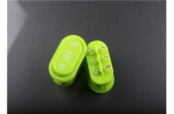 China Custom Green On Off On Rocker Switch Illuminated 10A 250VAC / 15A 125VAC supplier
