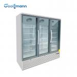 LED Lighting Glass Door Freezer 1260L Thermal Gasification Frost Front Fridge for sale