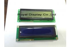 China STN 16x2 Character Lcd Display Module White LED Backlight RYB1602B supplier