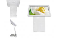 China S Shaped LCD Touch Screen Kiosk Elegant Design With Built - In Speaker supplier