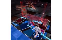China Indoor Activate Game Interactive Projection Laser Sword Digital Motion  AR Theme supplier