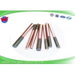 Custom Length EDM Threading Electrodes M6 Tungsten Copper With 1 Mm Dia Hole for sale
