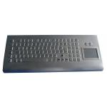 Long key stroke industrial metal rugged keyboard with touchpad , 97 key for sale