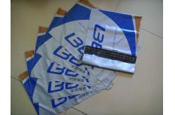 China Black Large Self Adhesive Plastic Bags for Shipping Clothes supplier