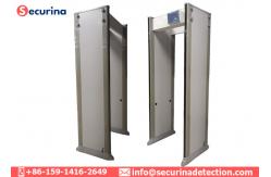 China Digital Signal Process Walk Through Security Detector 33 Multi Zones Detection supplier