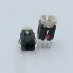 30VDC Illuminated Push Button Switch With ABS / PC Cap