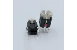 China 30VDC Illuminated Push Button Switch With ABS / PC Cap supplier