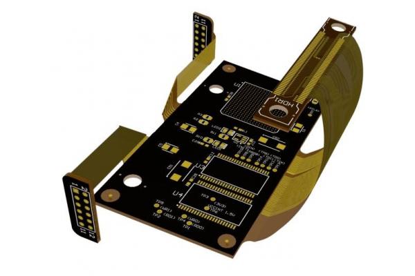 ENIG 1.6mm Rigid Flexible PCB Board Making Make Your Own Circuit Board