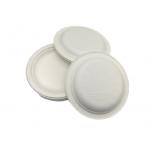 Biodegradable Disposable 6 inch sugarcane bagasse food Round Plates for sale