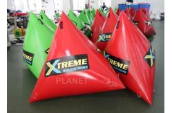 China Green Inflatable Marker Buoy / Inflatable Floating Water Park 3 Years Warranty supplier