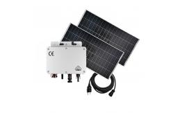 China Aluminum Alloy Micro Inverter Solar Panel WVC 300 Silver Grid Connected Inverter supplier