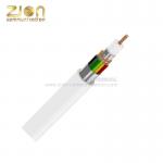 Mini Coax +4×0.22 4c Coaxial Cable Thin Mini Rg6 Coaxial Cable CCTV Cable With Power for sale