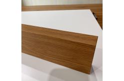 China Customizable Aluminum Metal Ceiling 30x80x1.3mm Box Metal Baffle Ceiling supplier