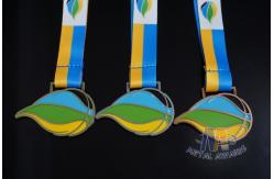 China Europe Design Custom Sports Medals Customized Medallion With Lion Logo supplier