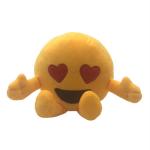 Recording Repeating Expression Plush Toys Yellow Color 15cm for sale