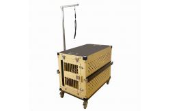 China Folding Aluminum Dog Box With Grooming Arm For Dog Show supplier